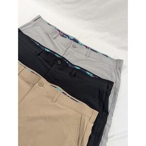 3) Three Birdie Bound Golf Shorts Men 44 Medium  Stretch Cargo Quick Dry Summer